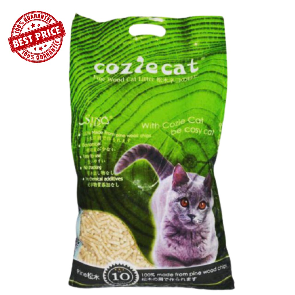 Buy Ready Stock Cozie Cat Pine Wood Cat Litter 10 L Seetracker Malaysia