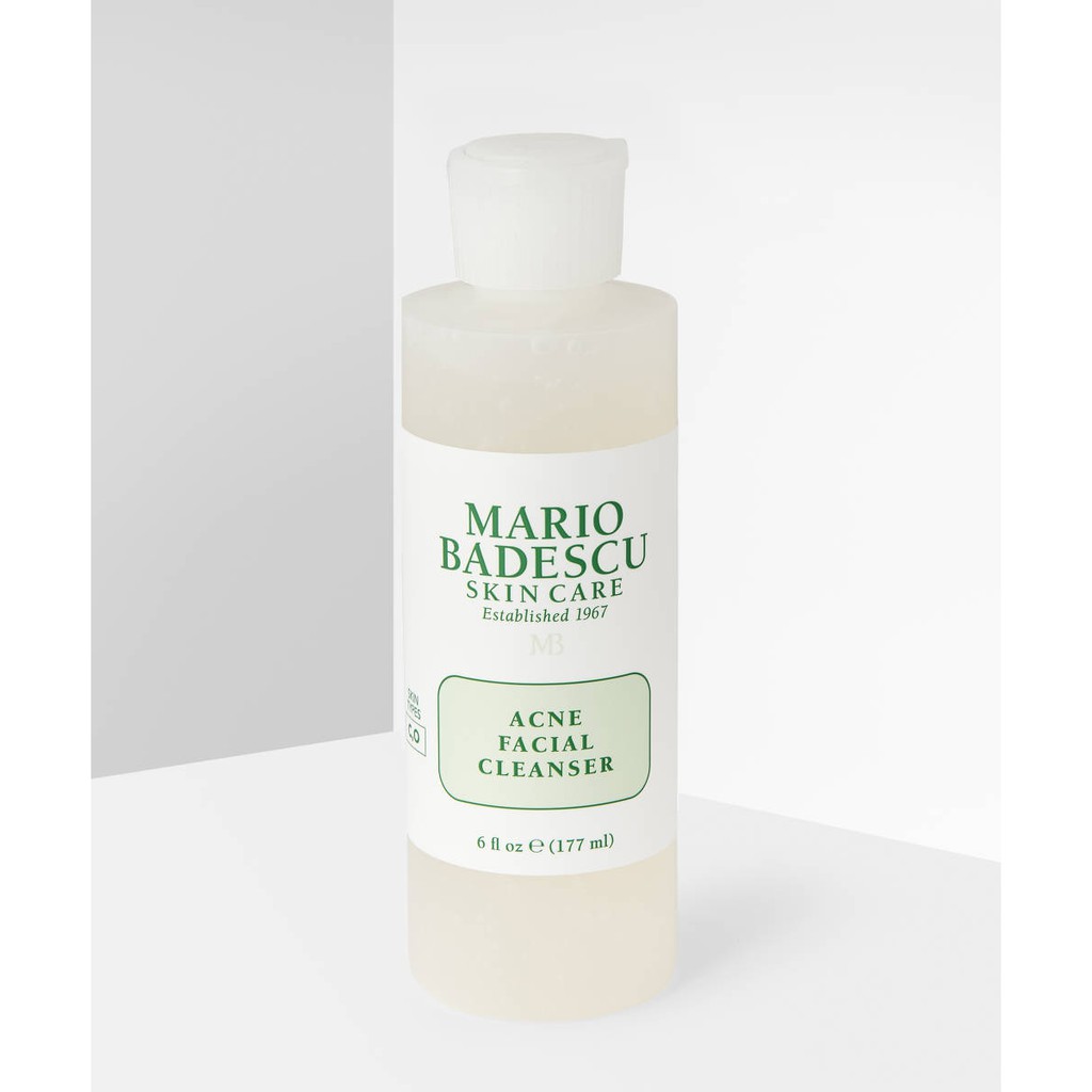 mario acne facial cleanser