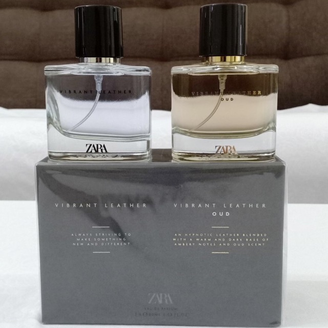 zara perfume vibrant leather for him