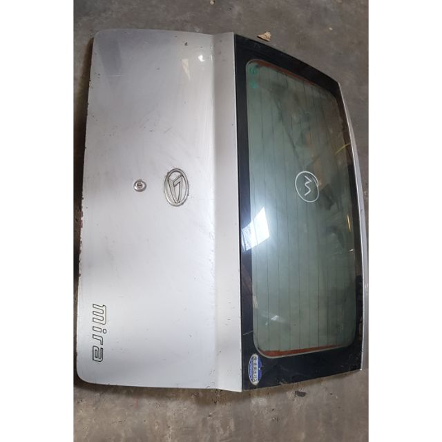 Perodua viva avy mira rear bonnet used  Shopee Malaysia
