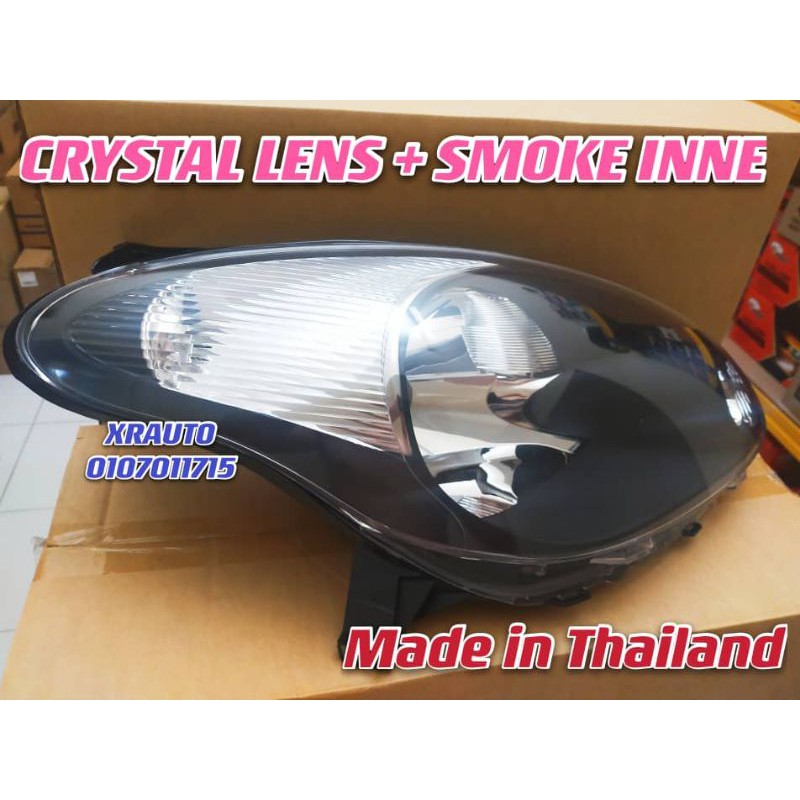 MYVI 05 08 SE SMOKE HEADLAMP L+R ORIGINAL TYC THAILAND (FULL SET