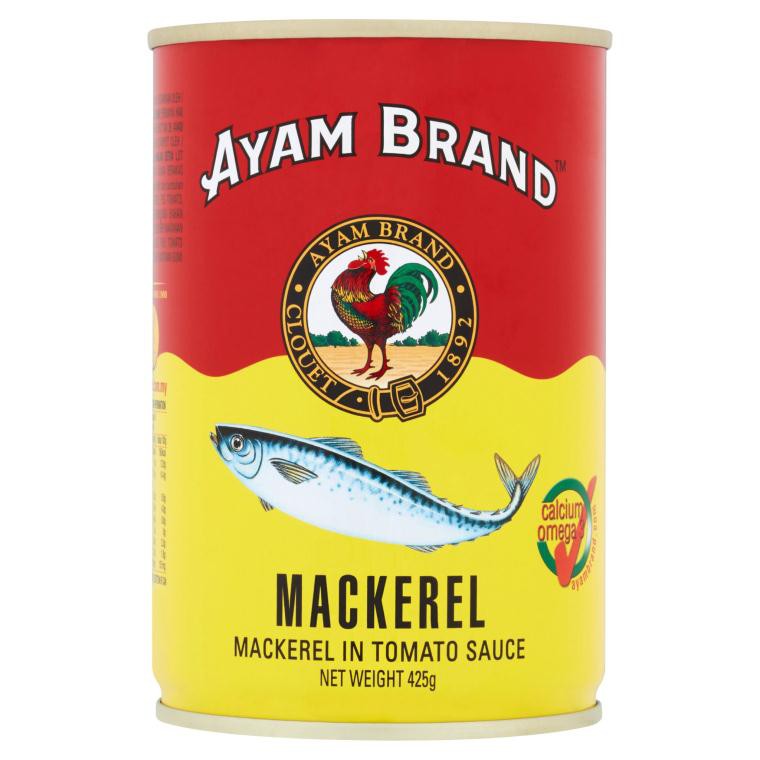 Ayam Brand Mackerel In Tomato Sauce 425g Shopee Malaysia