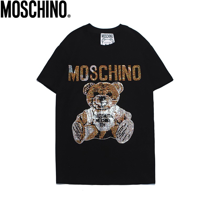 Fashion Moschino Bear Cotton T-Shirt 