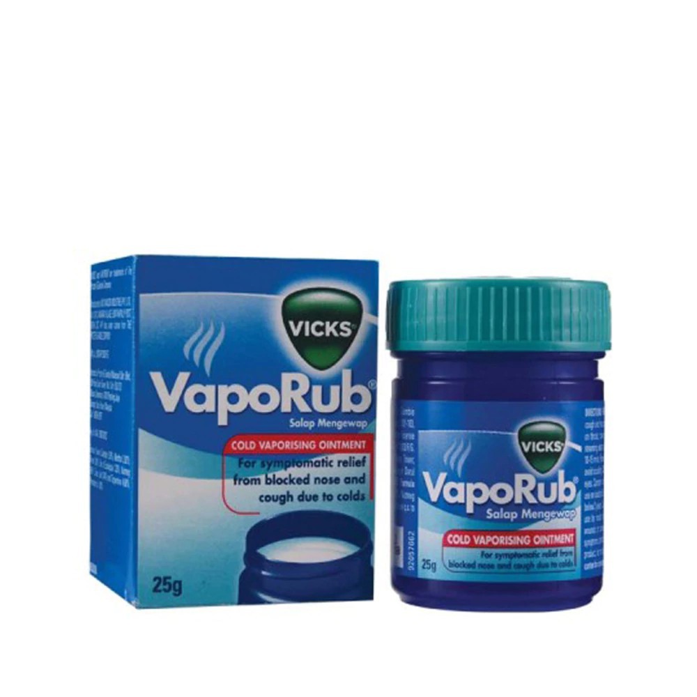 Vicks Vaporub for NOSE BLOCK25g Shopee Malaysia
