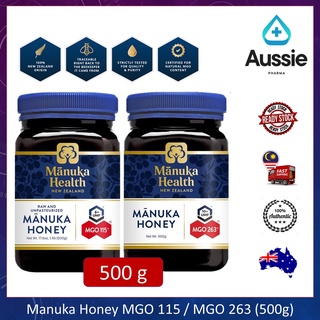 New Zealand Manuka Honey MGO 115+ MGO 263+ 500g