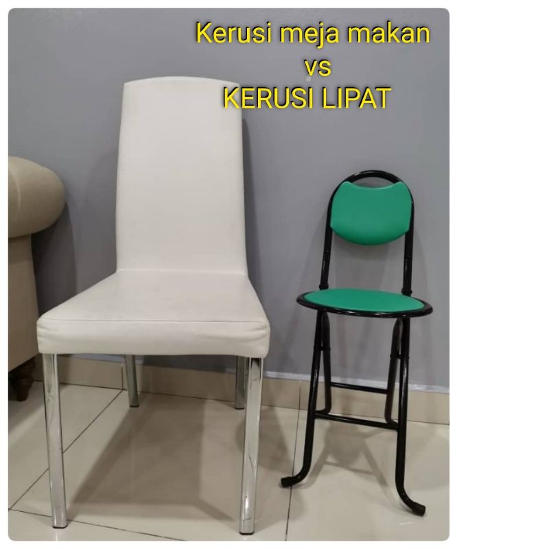 Kerusi Lipat Folding Chair Kerusi Solat Duduk Travel Haji Umrah Shopee Malaysia