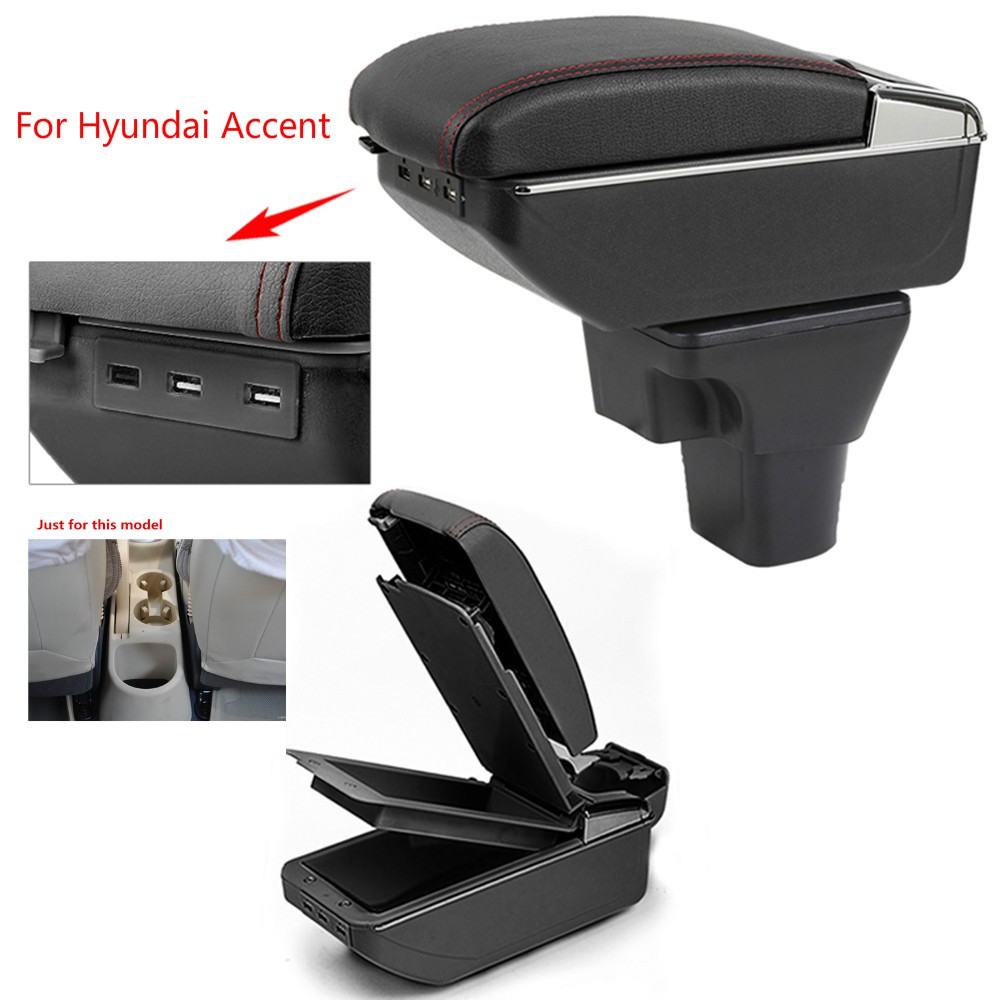 New Cup Phone Holder Storage Box For HYUNDAI IX35 Center Console Armrest 