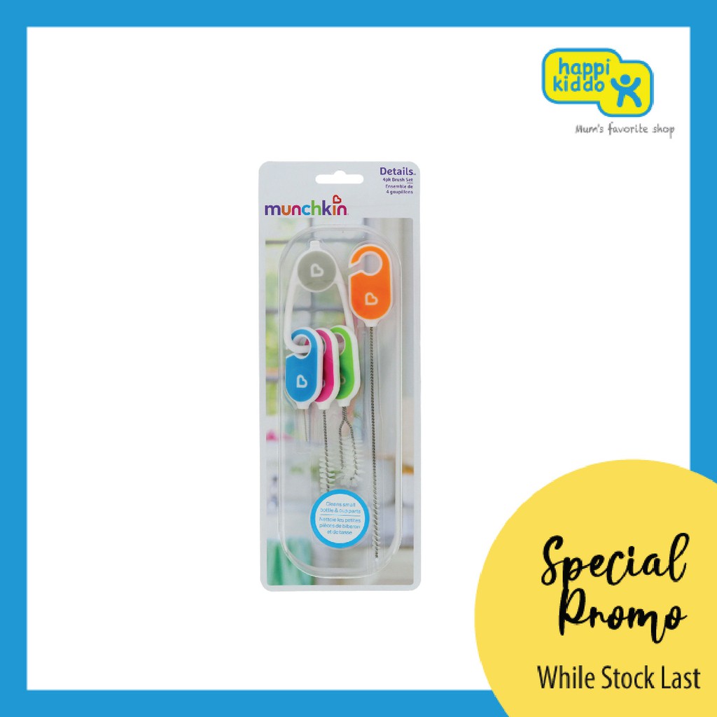 munchkin details brush set