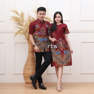 dress pendek batik kombinasi polos di malaysia