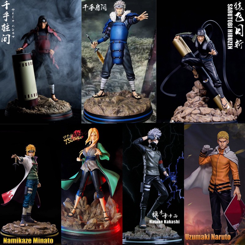 Anime Naruto Shippuden Resonance Series Senju Hashirama Tobirama Tsunade Pvc Action Figure Collectible Model Toys Shopee Malaysia - roblox hashirama