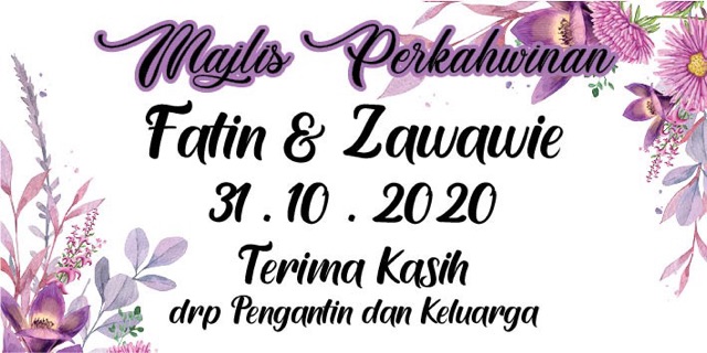 Sticker Terima Kasih Daripada Pengantin Sticker Kahwin Murah Rm10 54keping Shopee Malaysia