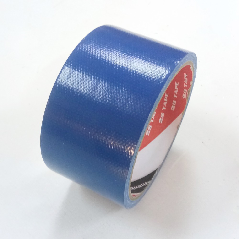 6 rolls of Cloth Tape Waterproof Repair Tape Blue Color (48mm x 6 yards