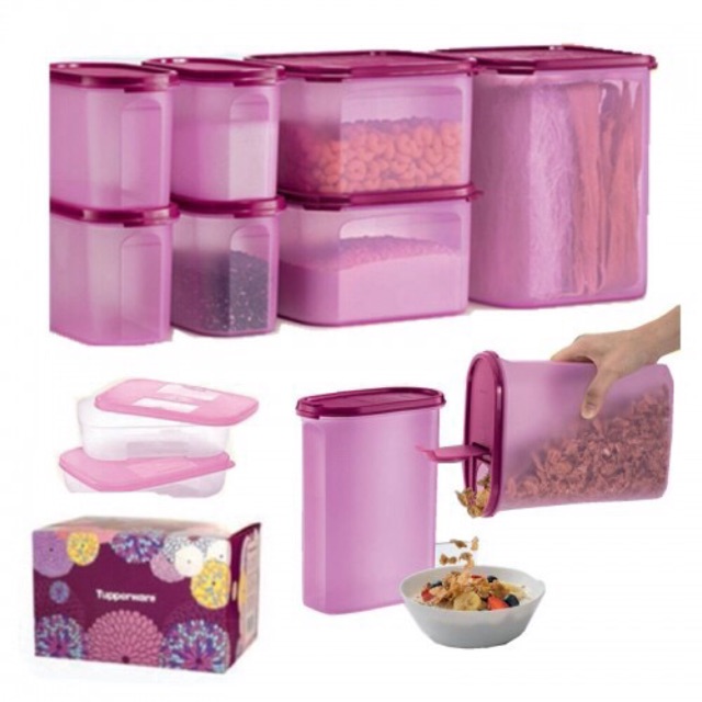 Tupperware Modular Mates Pantry Set (Full Set - 11pcs)