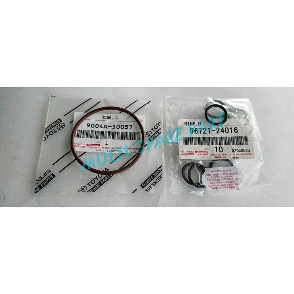 (1SET)100ORIGINAL TOYOTA/PERODUA OIL FILTER HOUSING ORING TOYOTA