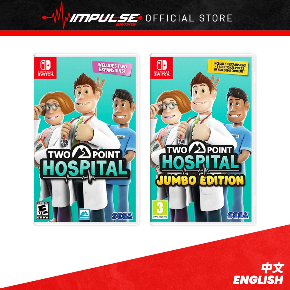 Nintendo Switch Point Hospital / Jumbo Edition Chi/Eng Version 双点医院 中英文版 | Shopee Malaysia