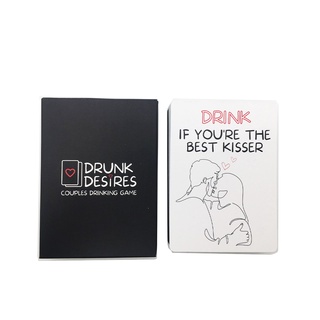 Drunk Desires Couples Drinking Game Cards Adult Games Drink Party Game ...
