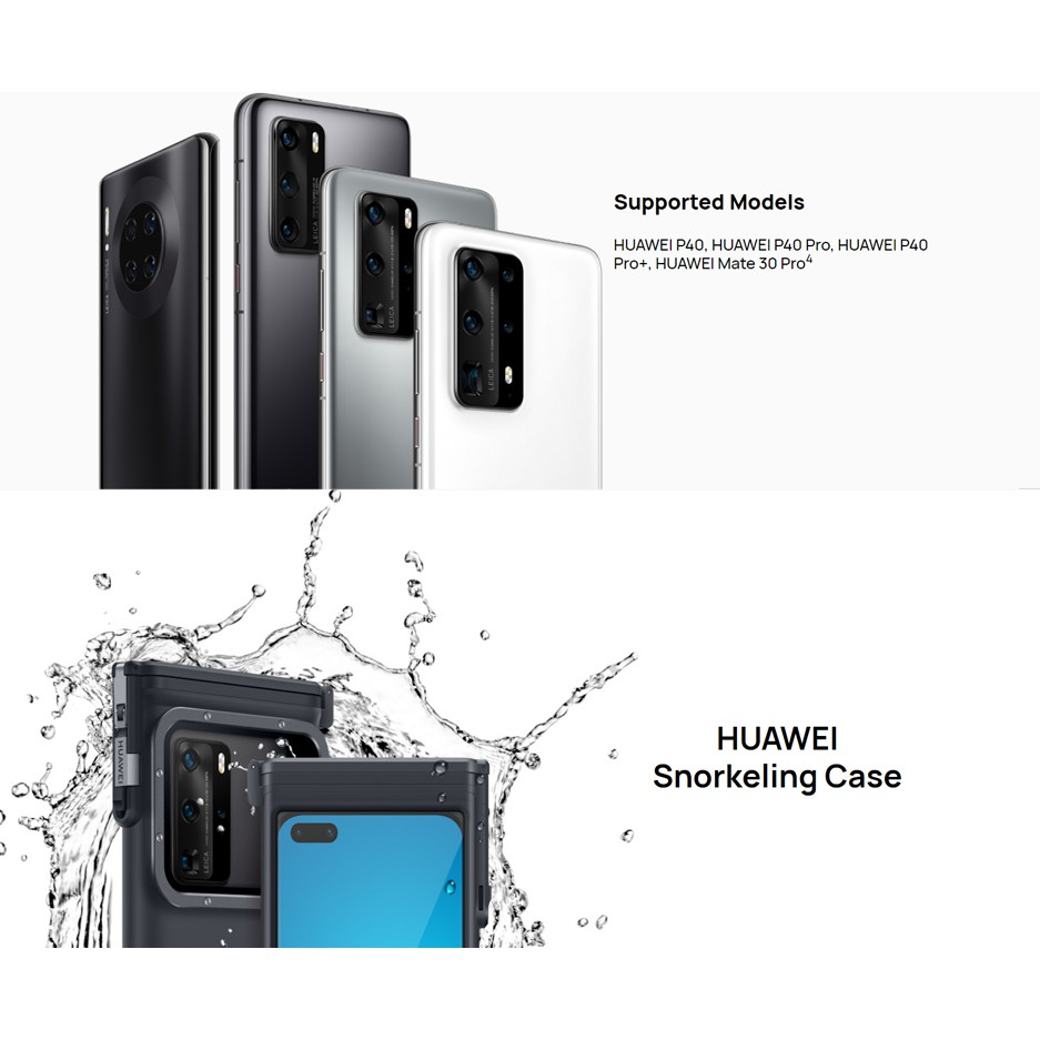 barely Porter Spaceship Original Huawei P40 Pro Case Snorkeling Case PMMA Stainless Steel Huawei  Bluetooth Underwater Camera Mate30 Pro P40 Pro plus P40 diving Waterproof  Cover | Shopee Malaysia