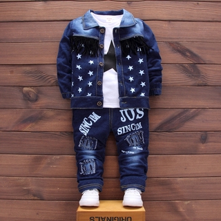 baby boy denim outfit