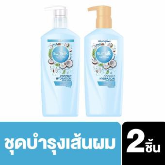 Sunsilk Natural Coconut Hydration Shampoo / Conditioner 450ml | Shopee ...