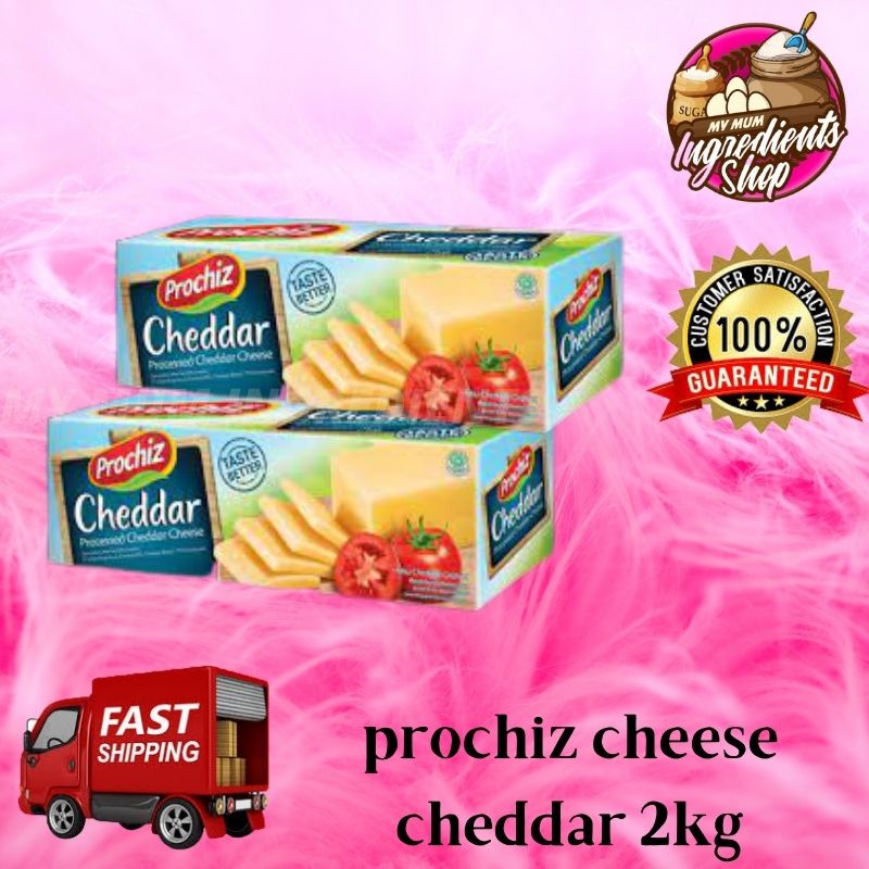 Prochiz Cheese Cheddar 2kg READY STOCK | Shopee Malaysia