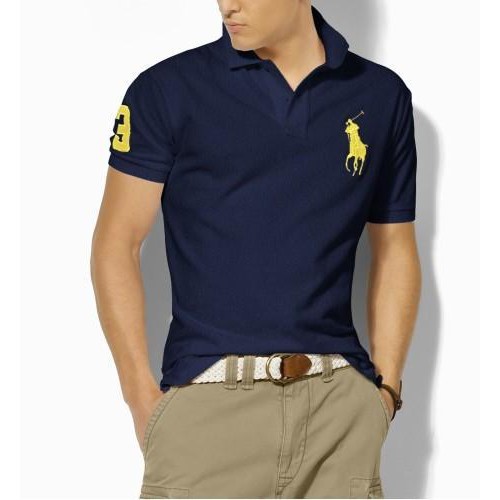 gold ralph lauren polo shirt