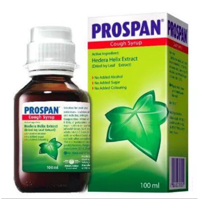 Prospan cough Medicine, 100ml syrup cough, malaysia prospan | Shopee ...