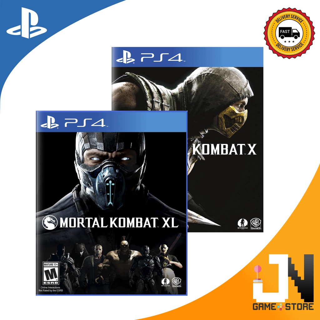 PS4 Mortal Kombat X / XL (R2)(English)(NEW) | Shopee Malaysia