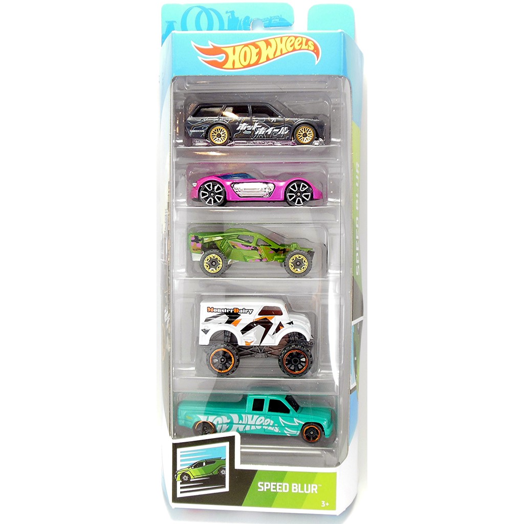 hot wheels speed blur 5 pack