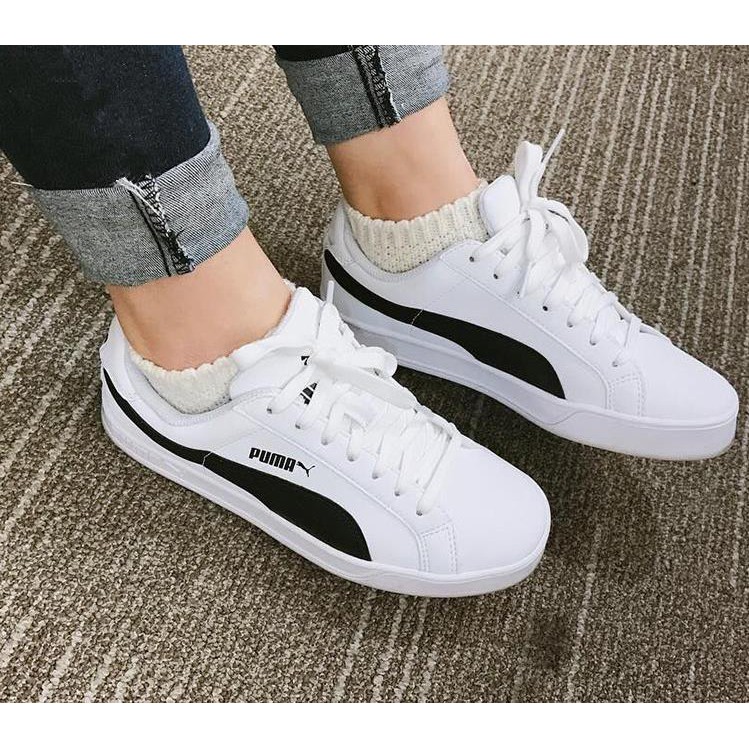 READY STOCK】Puma X BTS Court Star FREE PHOTOCARD White Shoes Shopee Malaysia