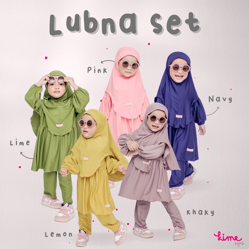Kimehijab Gamis For Children Lubna Raya