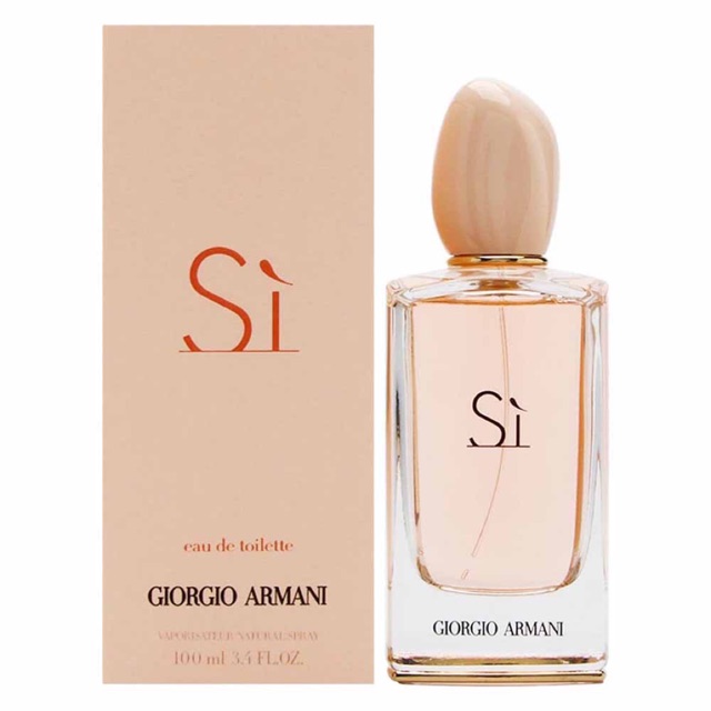 si eau de toilette 100 ml