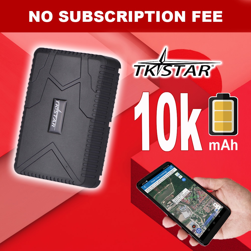 TKSTAR Portable GPS Tracker 10000mAh with Drop Sensor GPRS Tracking