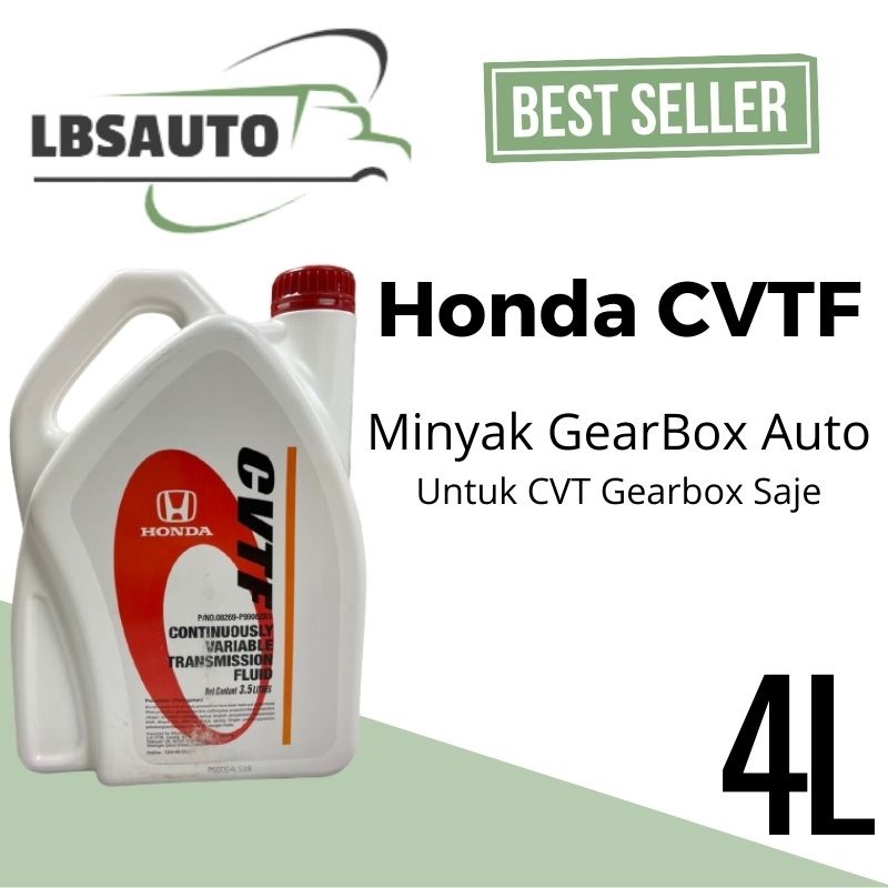 Honda CVTF 3.5Liter Minyak GearBox Auto Auto Transmission Fluid Auto