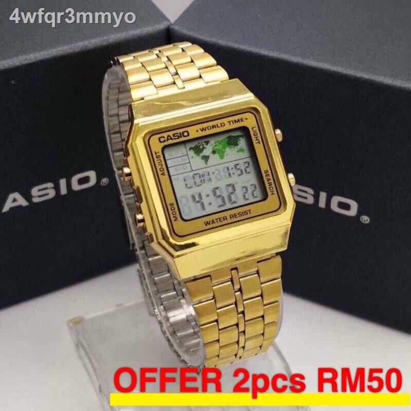 casio a500 gold