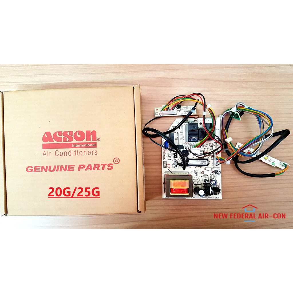 @@(ORIGINAL) ACSON, DAIKIN, YORK WALL INDOOR PCB BOARD - AWM20G/AWM25G