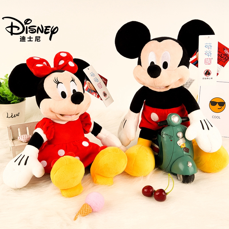 mickey and minnie mouse plush toys