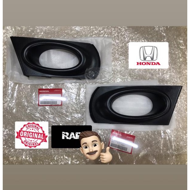 Front Bumper Fog light Cover Hood Garnish For HONDA JAZZ TF0 GP4 GE8RS