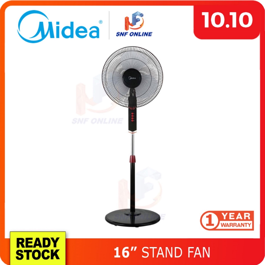 Midea Stand Fan 16 Kipas Mf 16fs10n Ns Shopee Malaysia