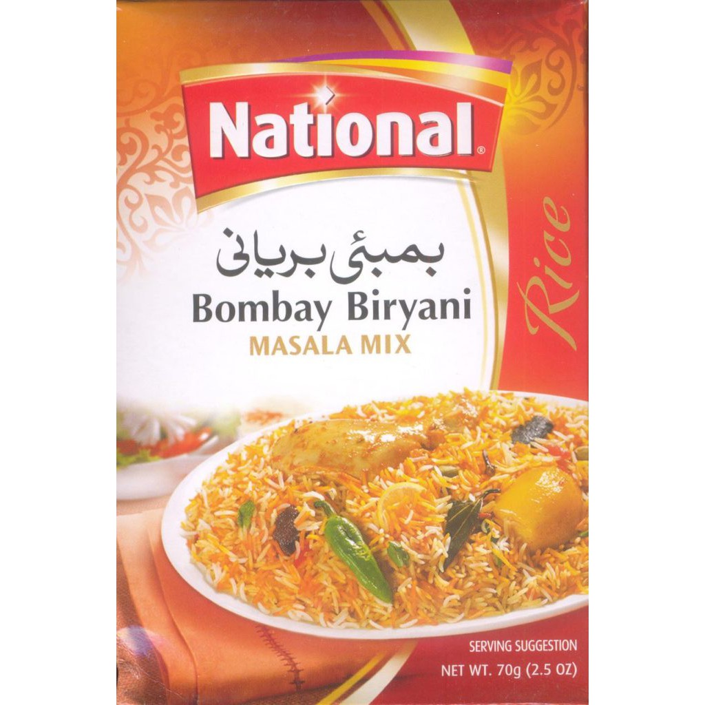 National Bombay Biriyani Mix Spice / Biryani Bombay Campuran Rempah