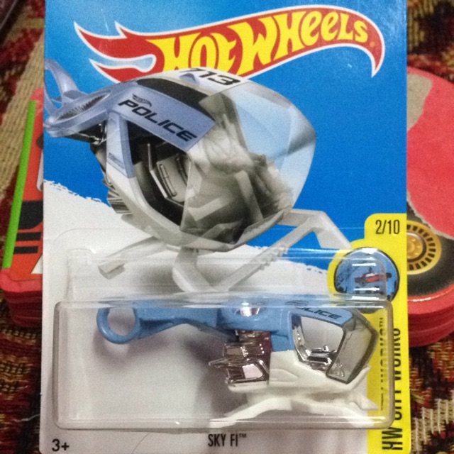 hot wheels sky fi helicopter