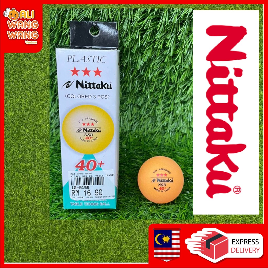 Nittaku 3-Star Premium Celluloid Ball-Paddle Palace