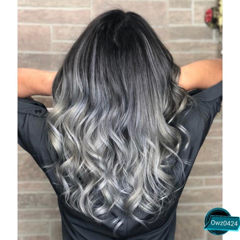0/11 (0/19) Ash Gray Hair Color Cream - 100ML + PEROXIDE + BLEACH (set) |  Shopee Malaysia