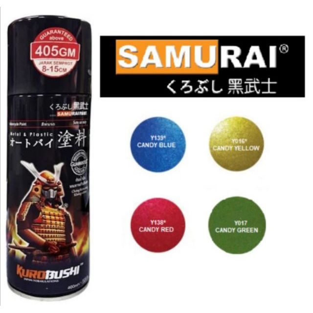Samurai spray paint candy colour Shopee Malaysia