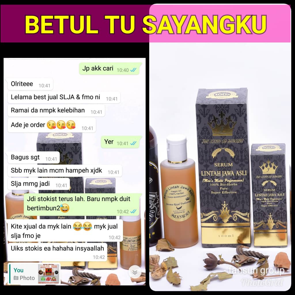 serum lintah jawa asli