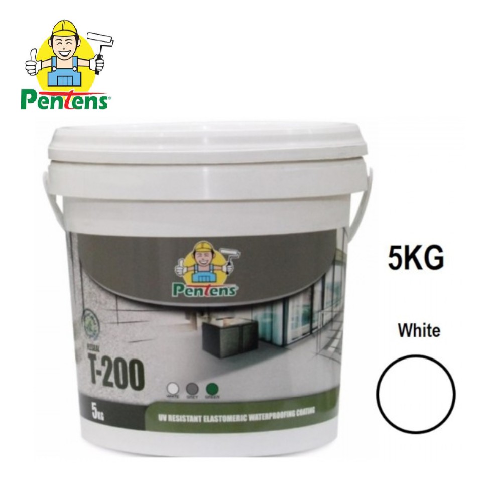 PENTENS FLESEAL T200 UV Resistant Elastomeric Waterproofing Coating