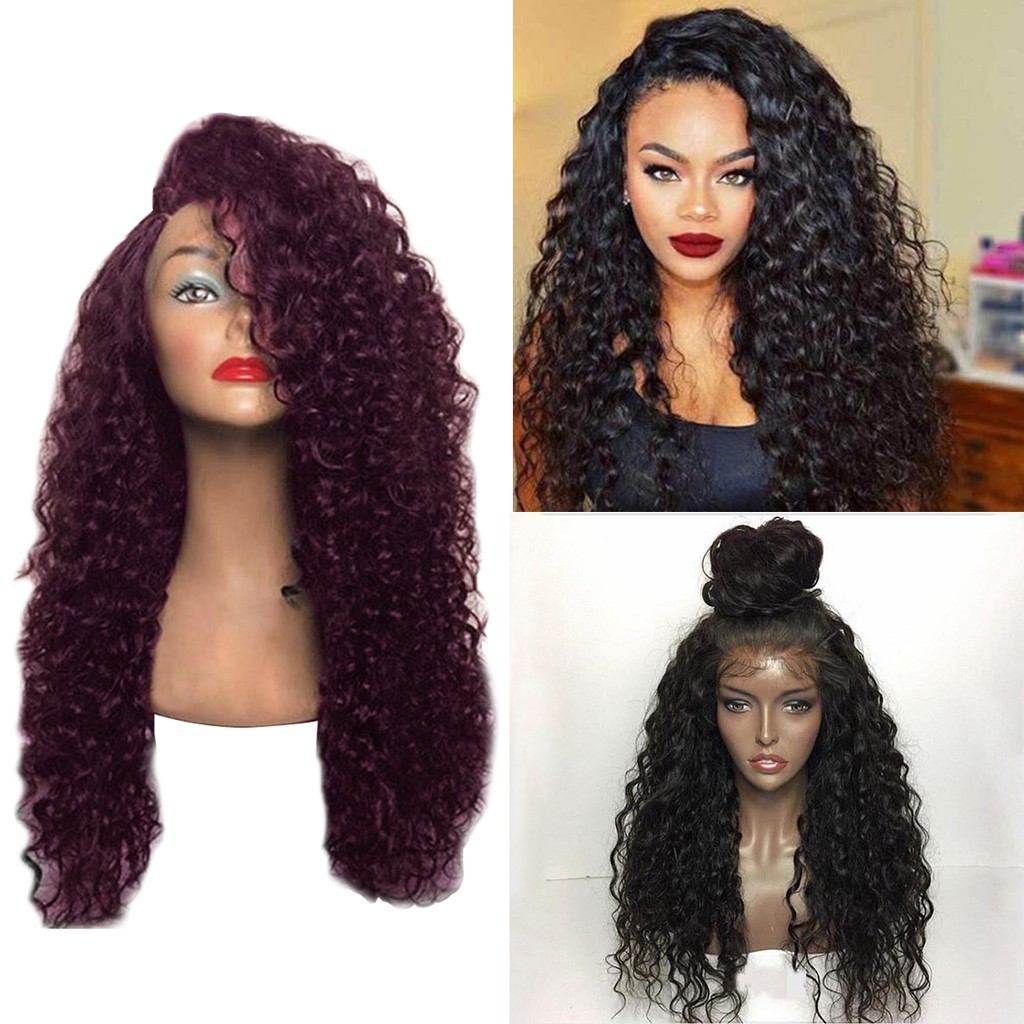 curly natural looking wigs