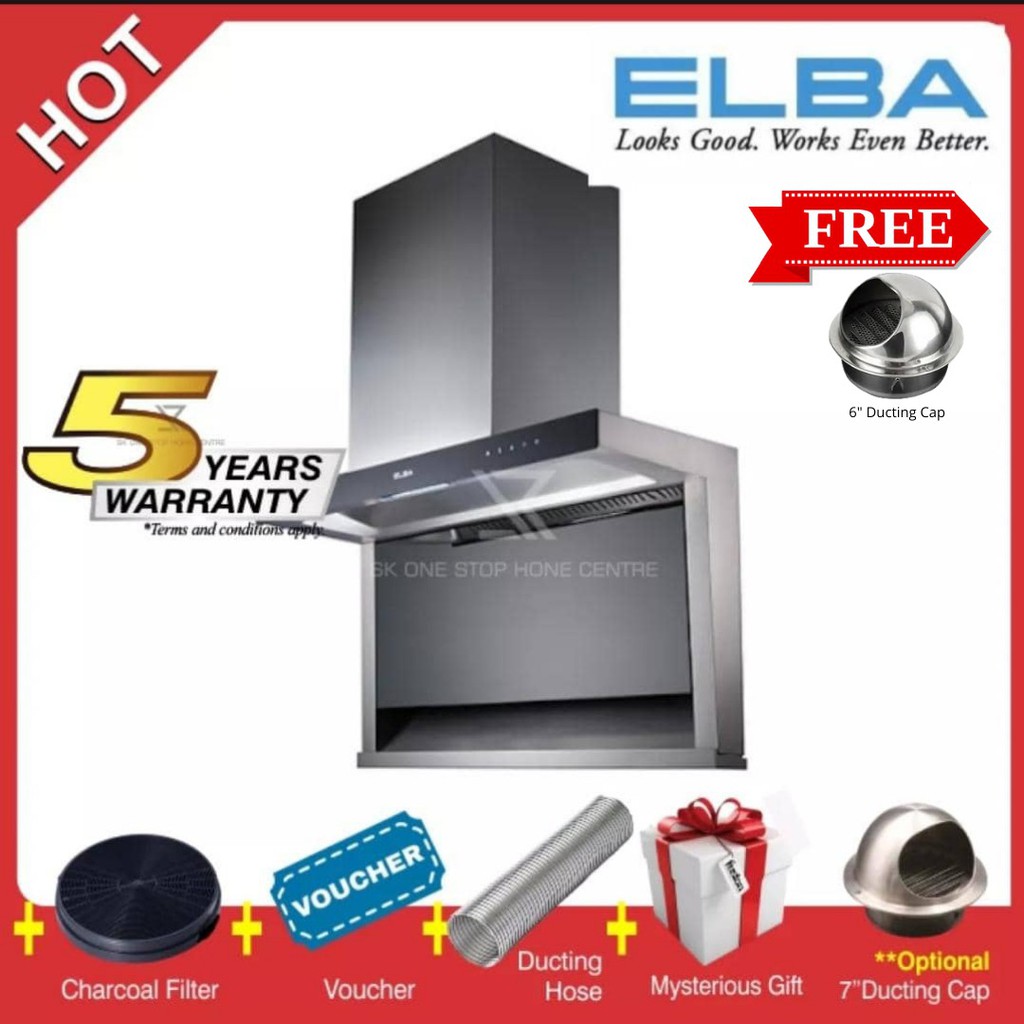 Elba primo ehh9321st 1400m3 designer hood range hood cooker hood
