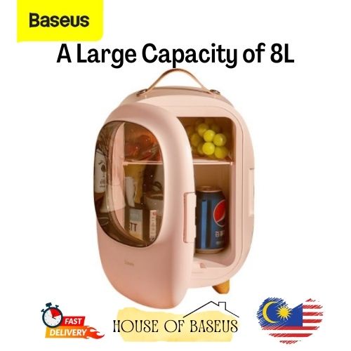 Baseus Zero Space Desktop 8L Mini Car Household /Makeup Refrigerator Warmer and Cooler