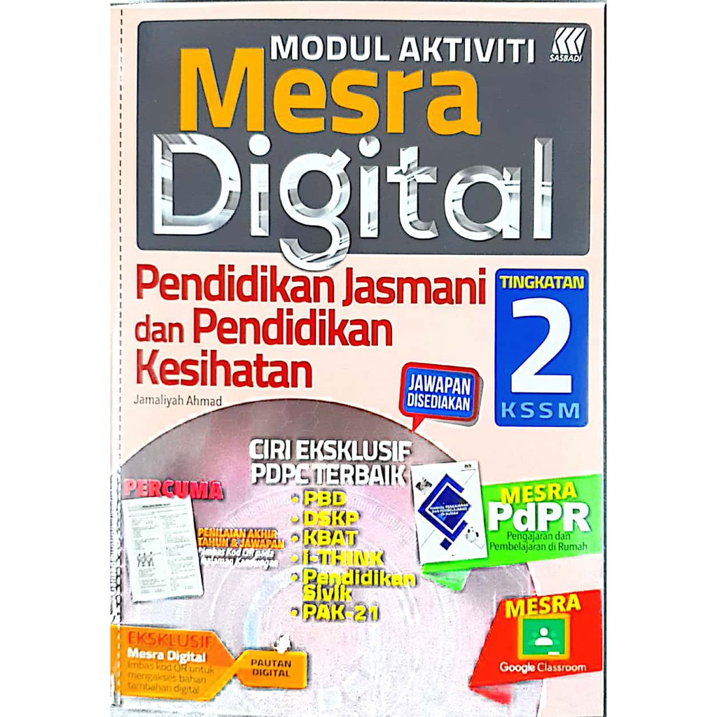 Modul Aktiviti Integrasi Digital Kssm Tingkatan 2 Sasbadi Shopee Malaysia