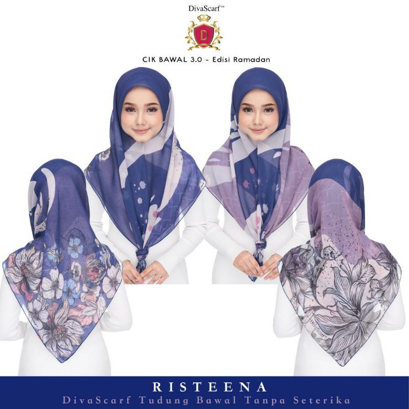 Diva Scarf Cik Bawal 3.0 Risteena